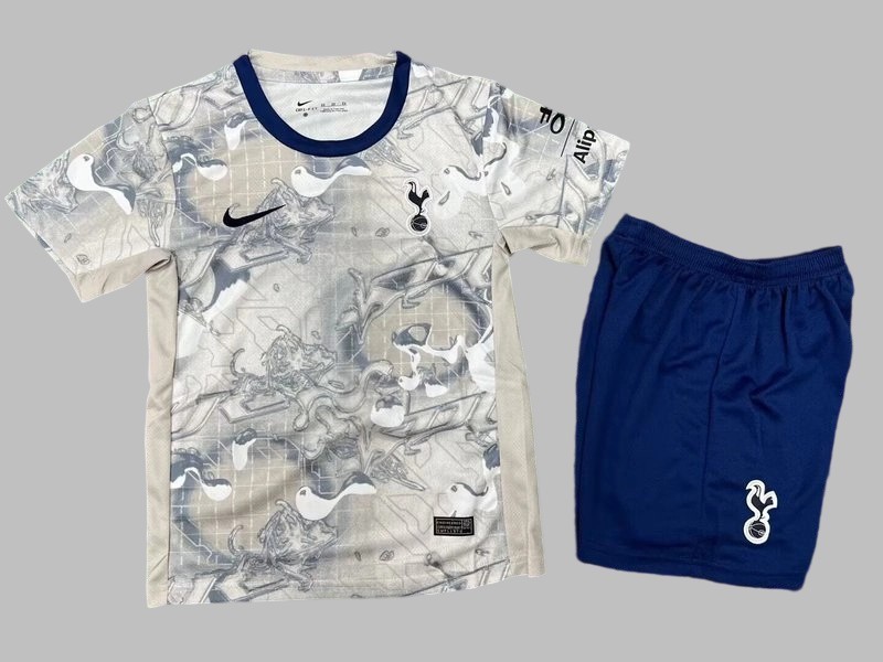 25-26 Tottenham Kids Training Soccer Suit Yupoo