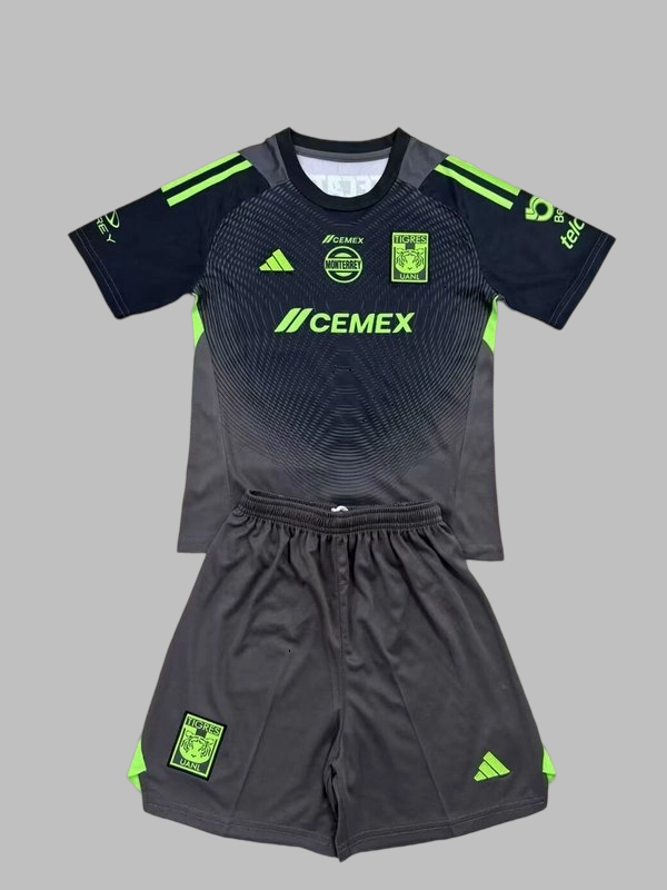 25-26 Tigres Goalkeeper Kids Cheap Soccer Jerseys Yupoo