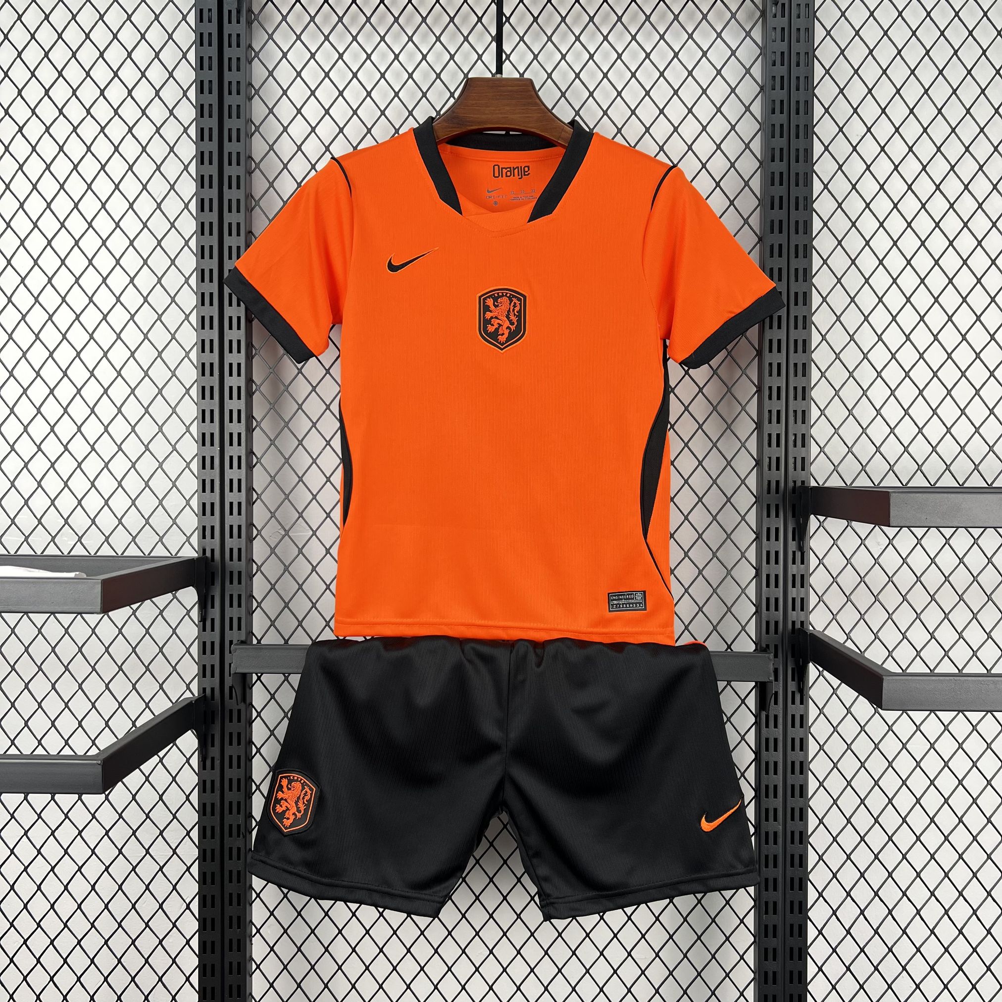 Kids Netherlands 2026 World Cup Home Kit