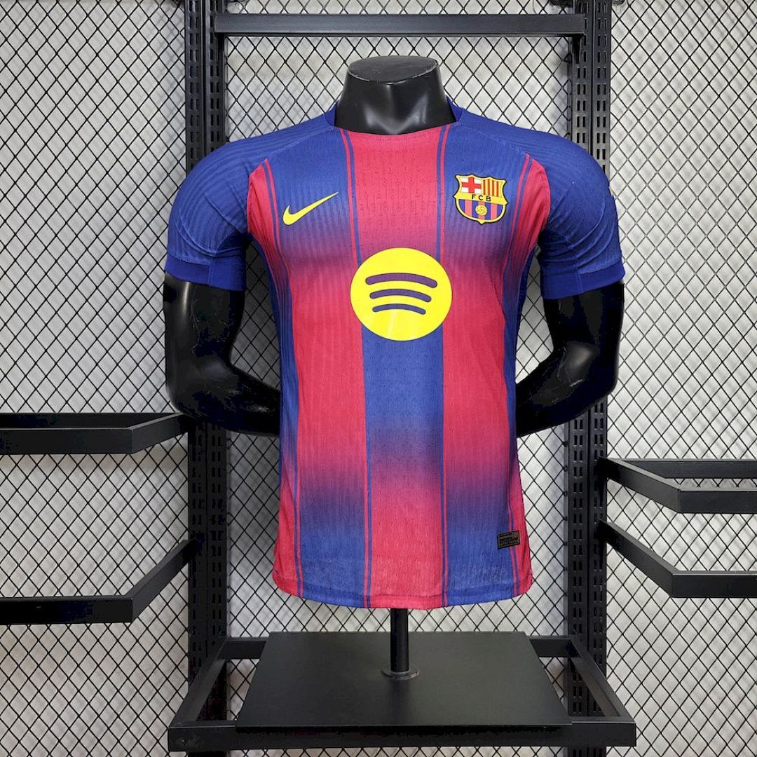 Barcelona 2025/26 Home Jersey Player Version