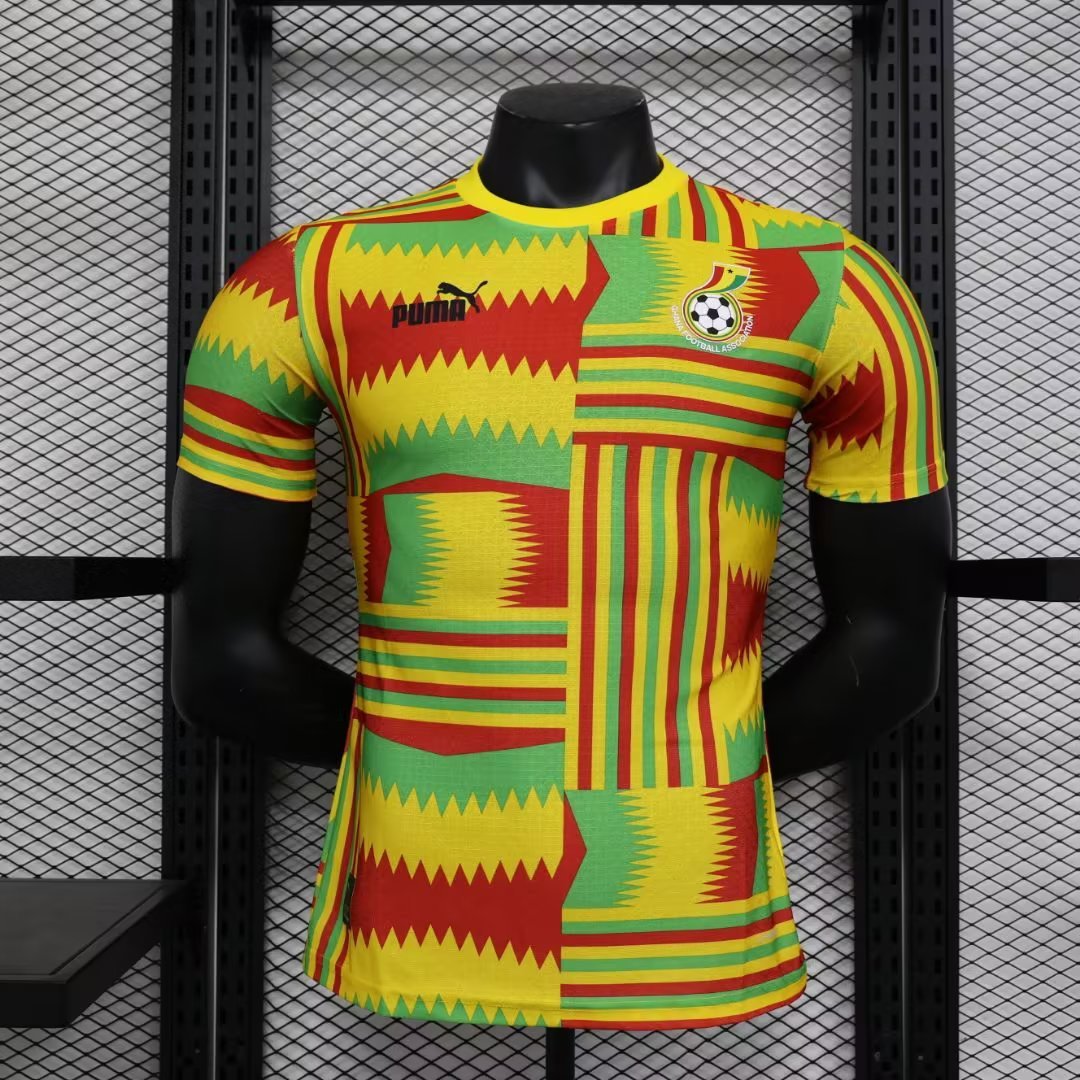 2023 Ghana Home Player Version Soccer Jerseys Yupoo