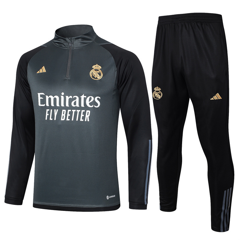 23-24 Real Madrid Long Sleeve Training Suit Yupoo