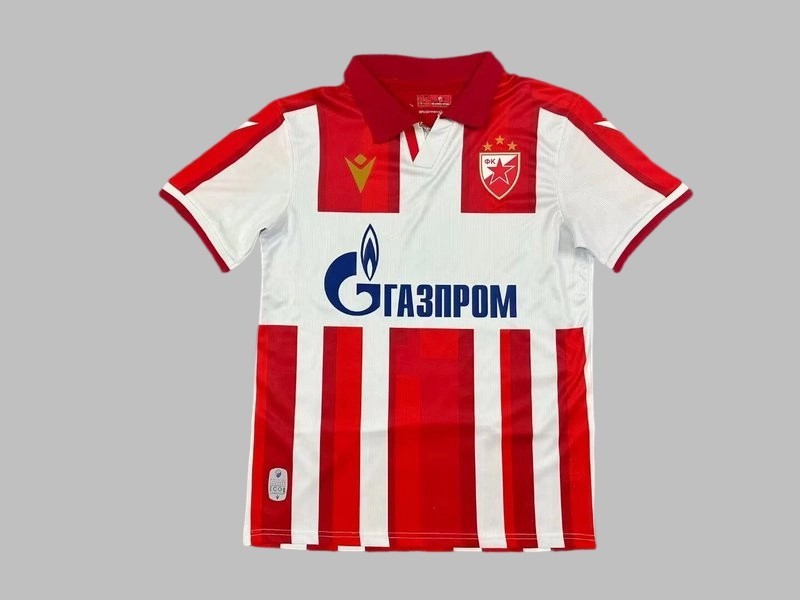 25-26 Red Star Home Soccer Jersye Yupoo