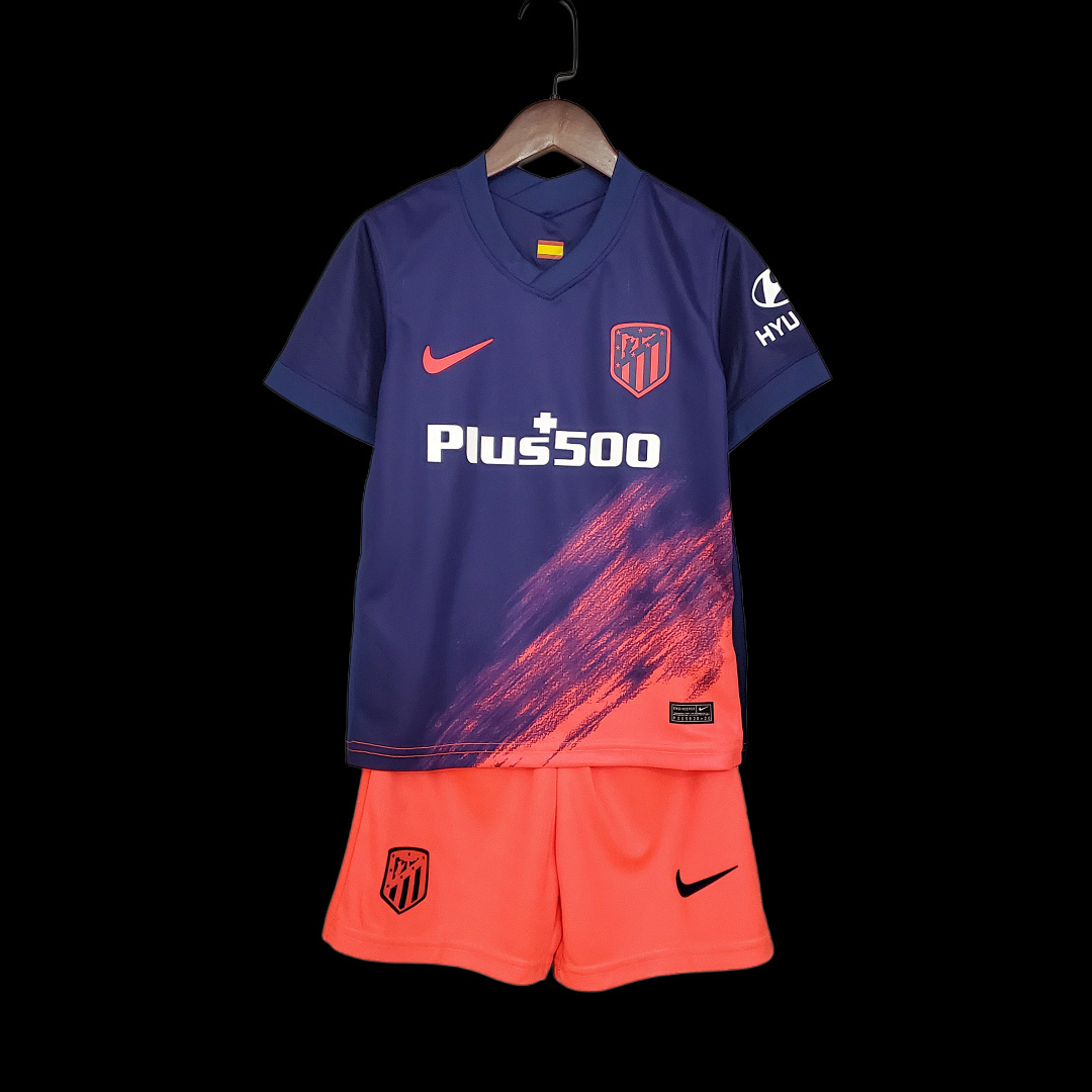 21/22 Atletico Madrid away kids SIZS: 16-28