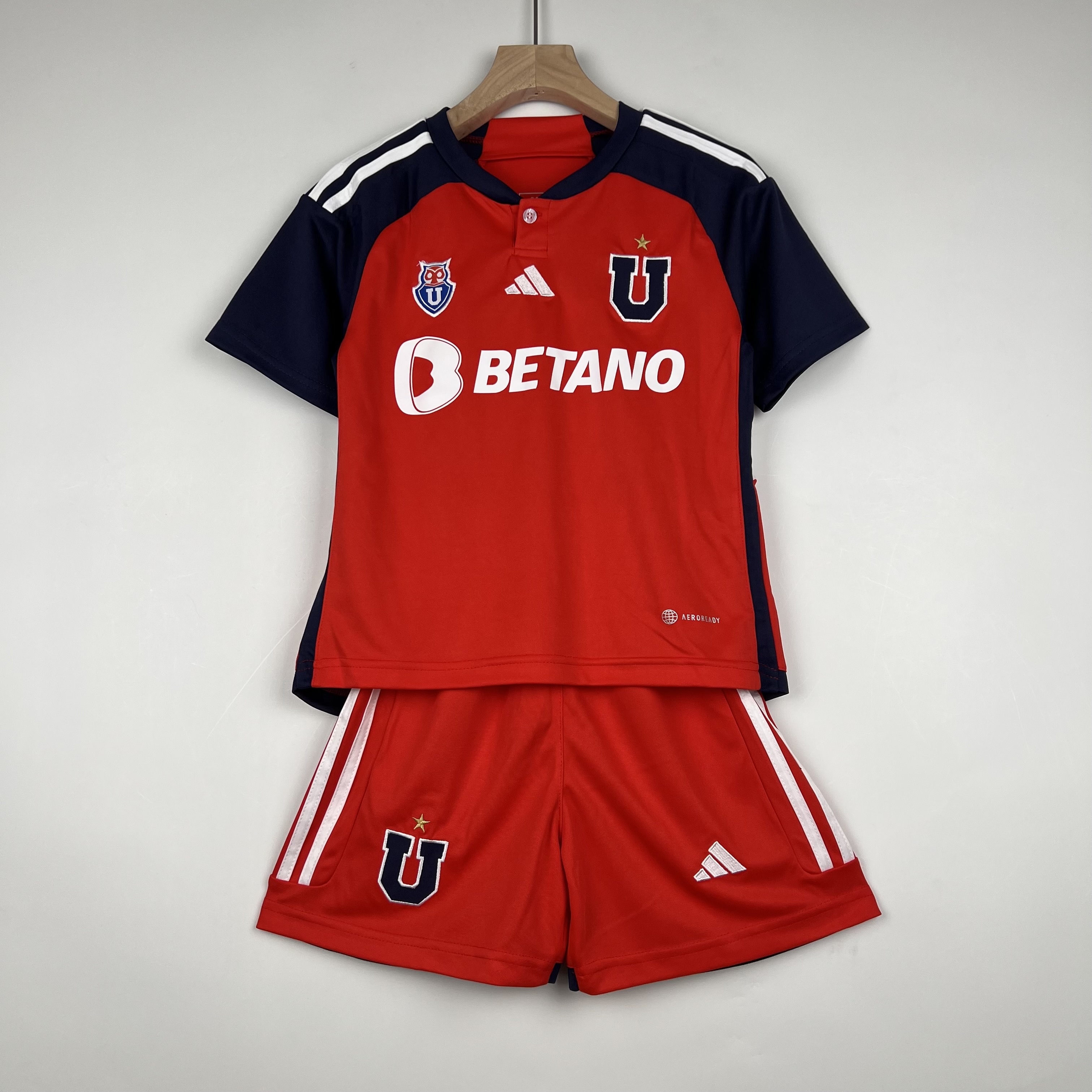 23-24 Universidad de Chile Away Kids Soccer Jerseys Yupoo