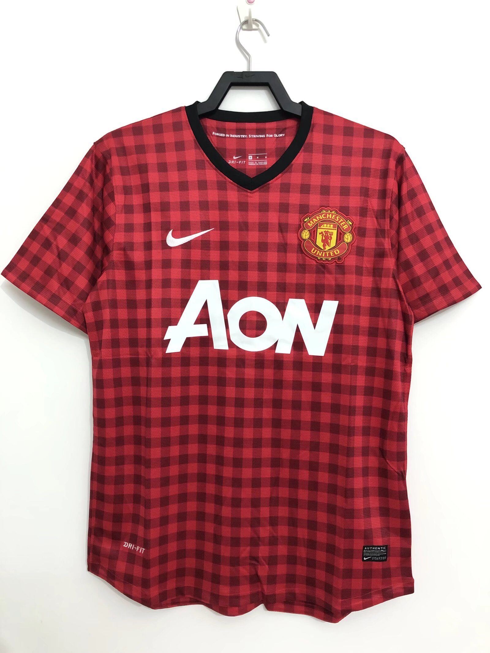12-13 M-anchester U-nited Home Retro Soccer Jerseys Yupoo