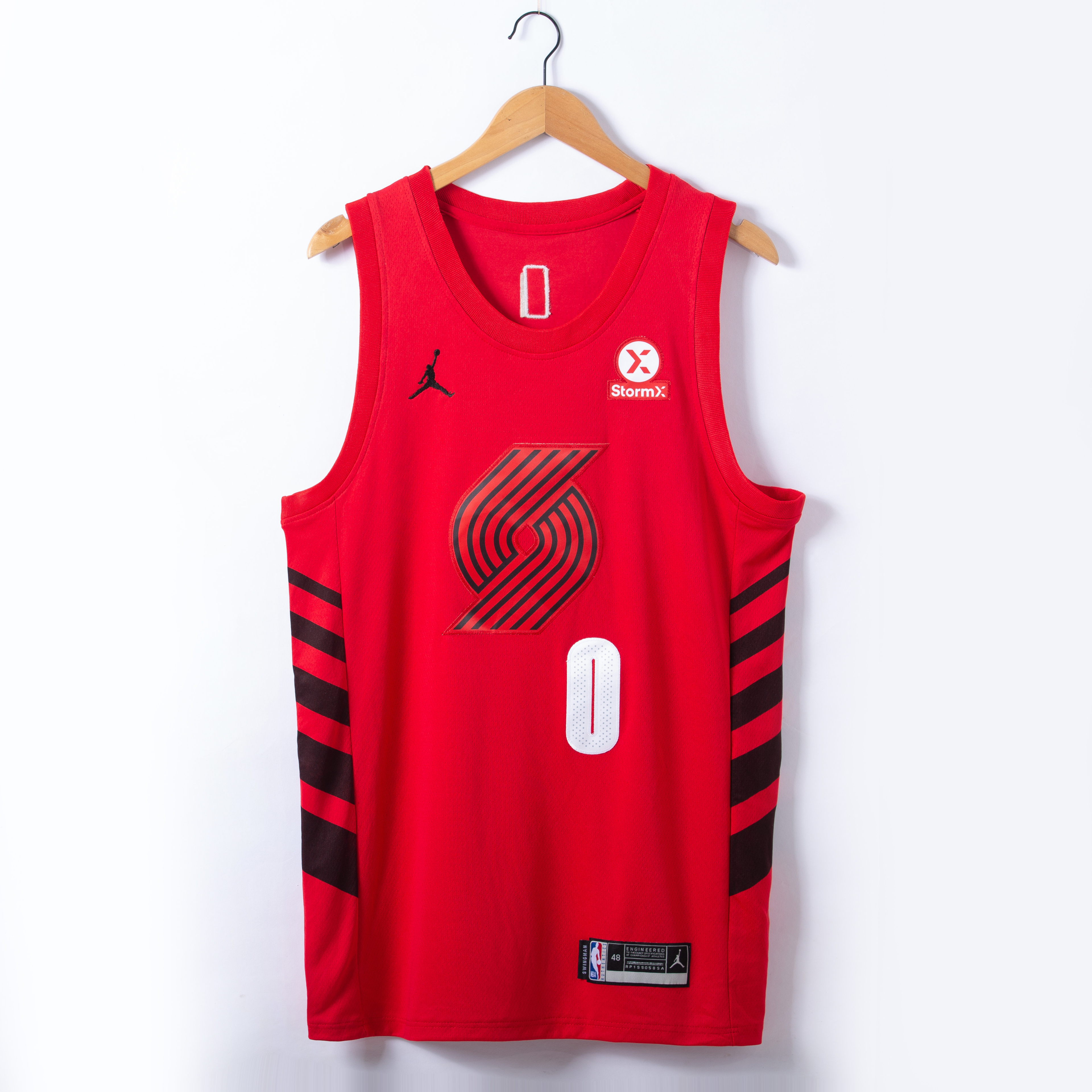 22-23 Blazers #0 Embroidery