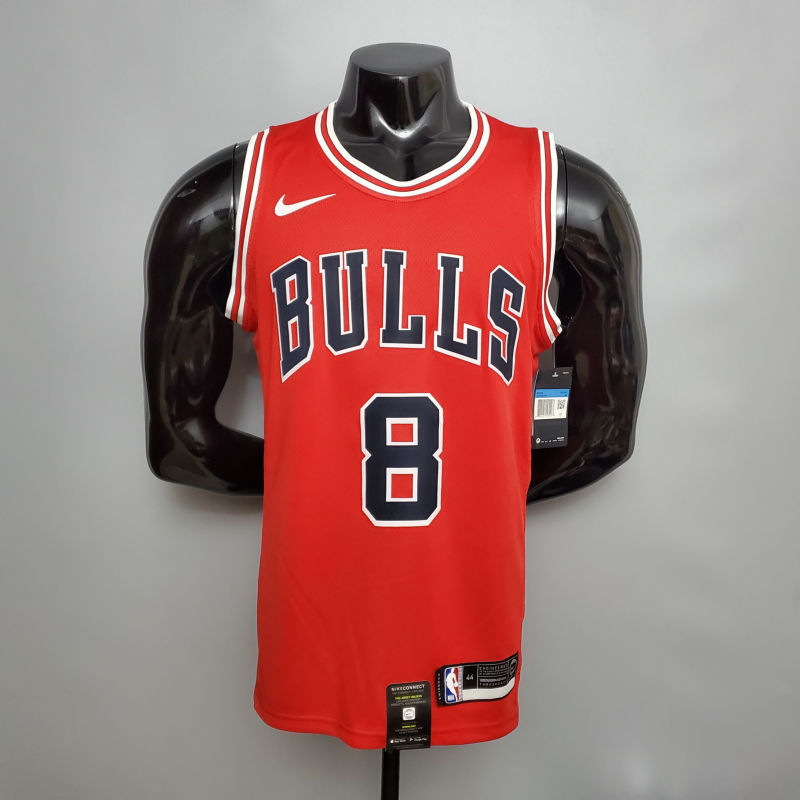 LAVINE#8 Chicago Bulls NBA jersey Size S-XXL Nike connect recognition