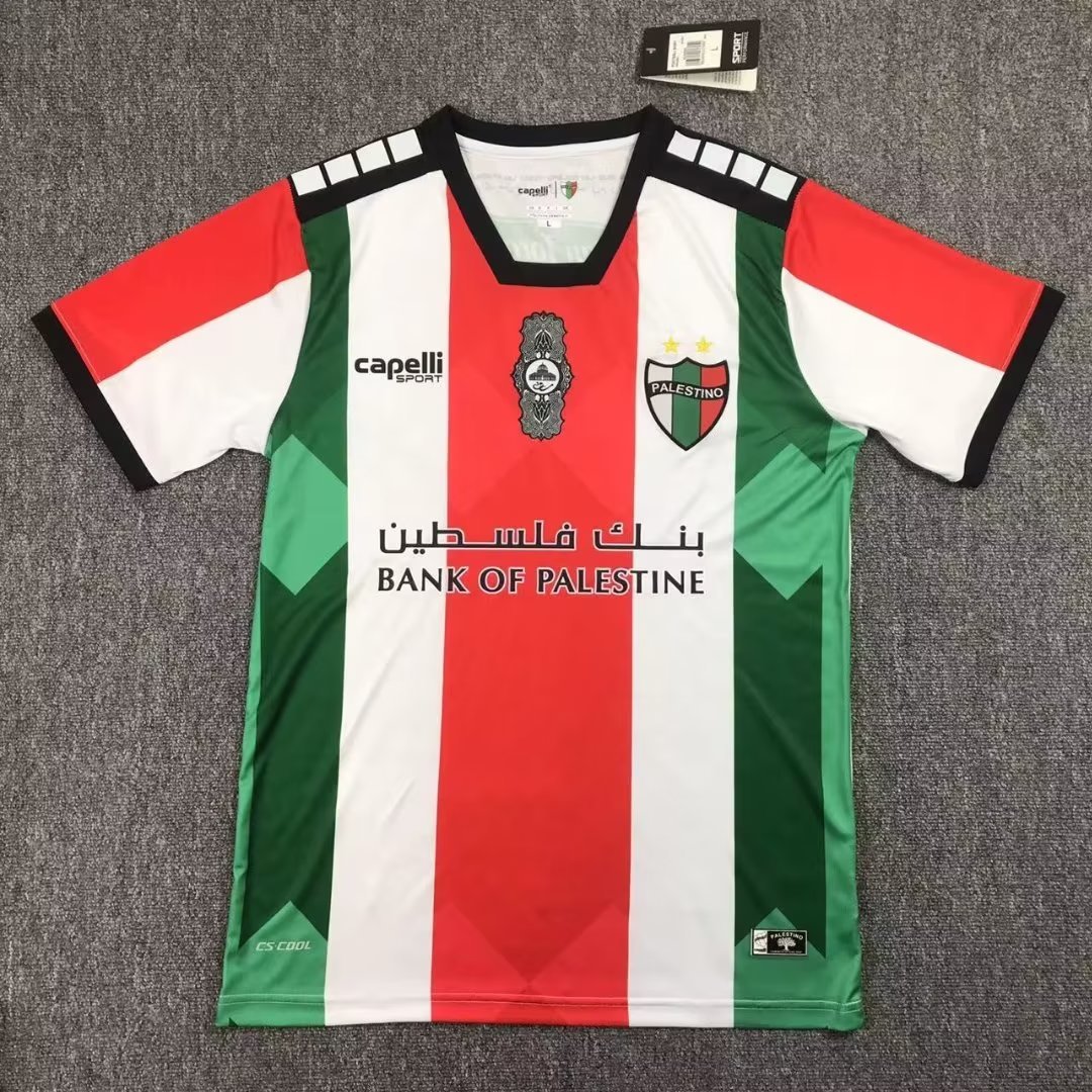 23-24 Palestino Home Soccer Jerseys Yupoo