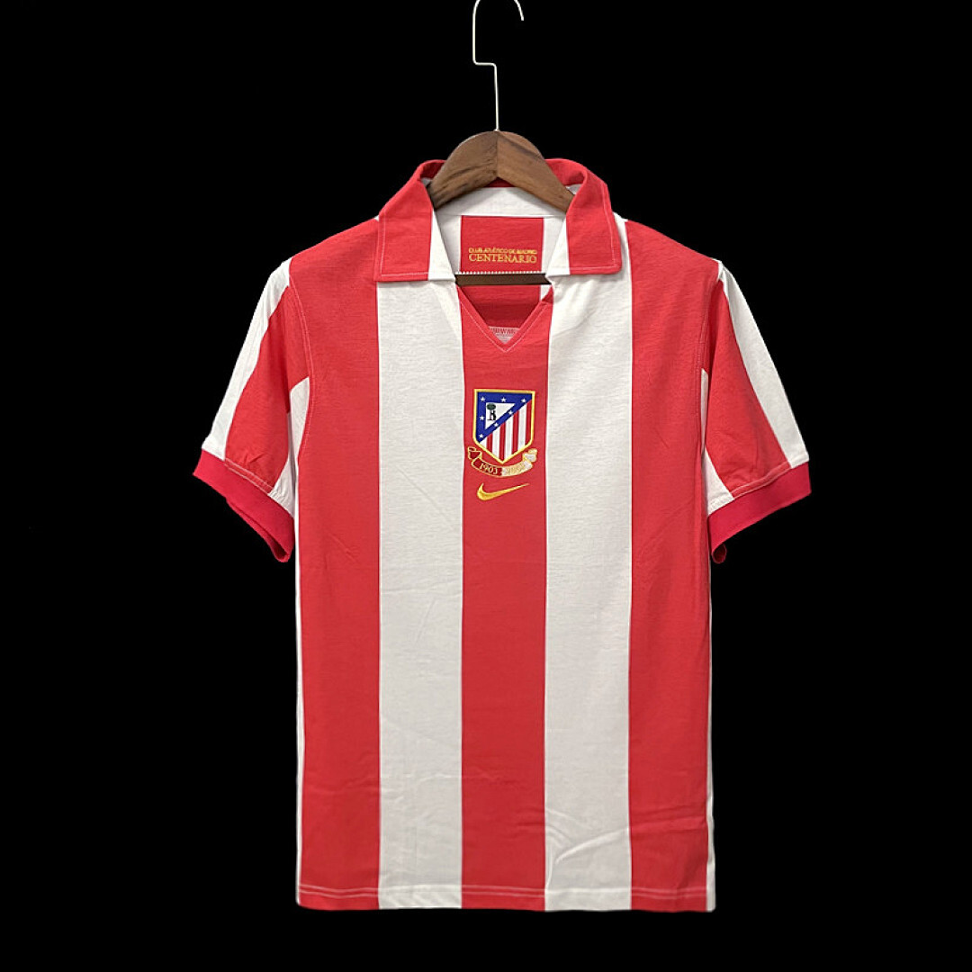 Retro 1903-2003 Atletico Madrid Centennial Edition S-XXL