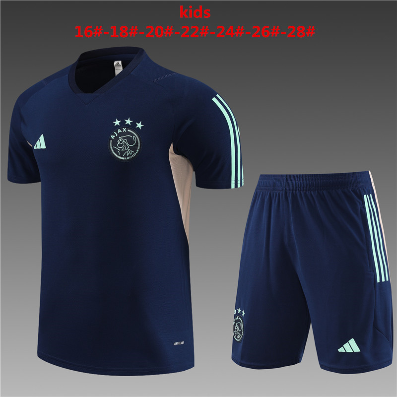23-24 Ajax Kids Training Soccer Jerseys Yupoo