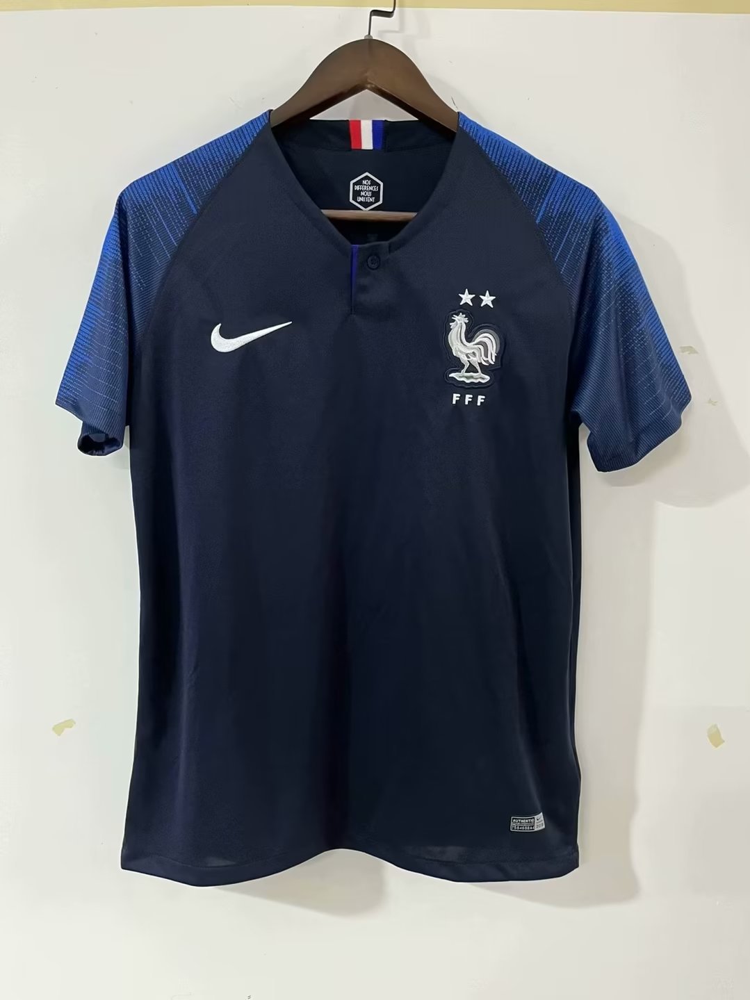 2018 Frace Home Retro Soccer Jerseys Yupoo
