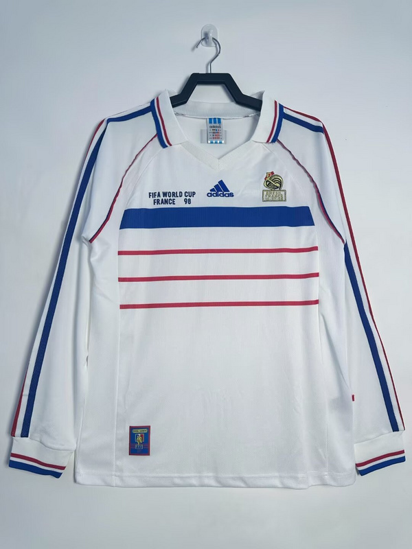 1998 France Away Retro Soccer Jerseys Yupoo