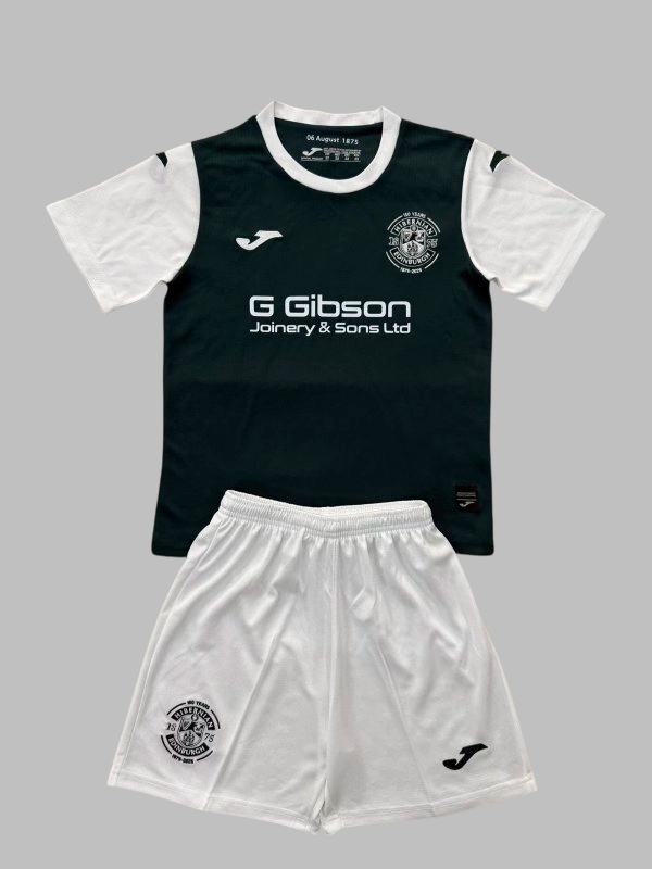 25-26 Hibernian Home Kids Cheap Soccer Jerseys Yupoo