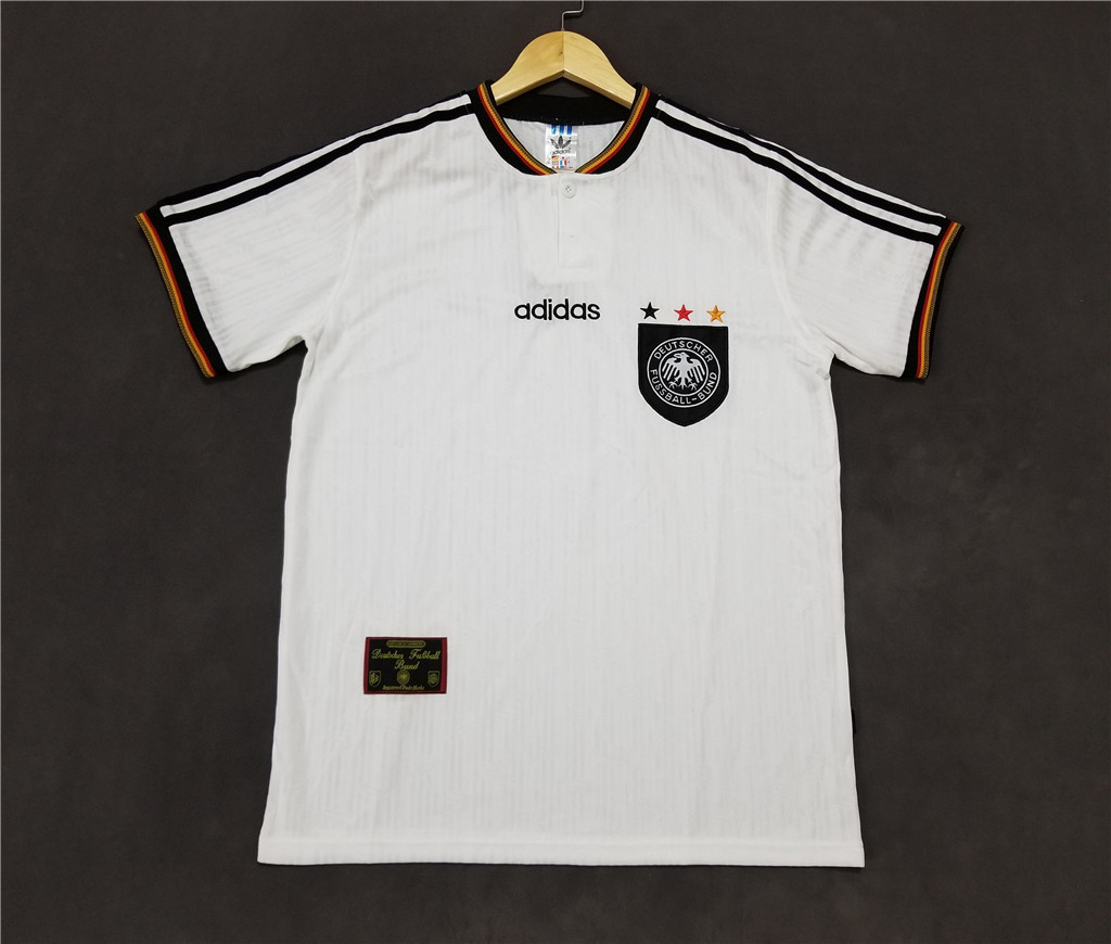 1996 Germany home Retro Soccer Jerseys