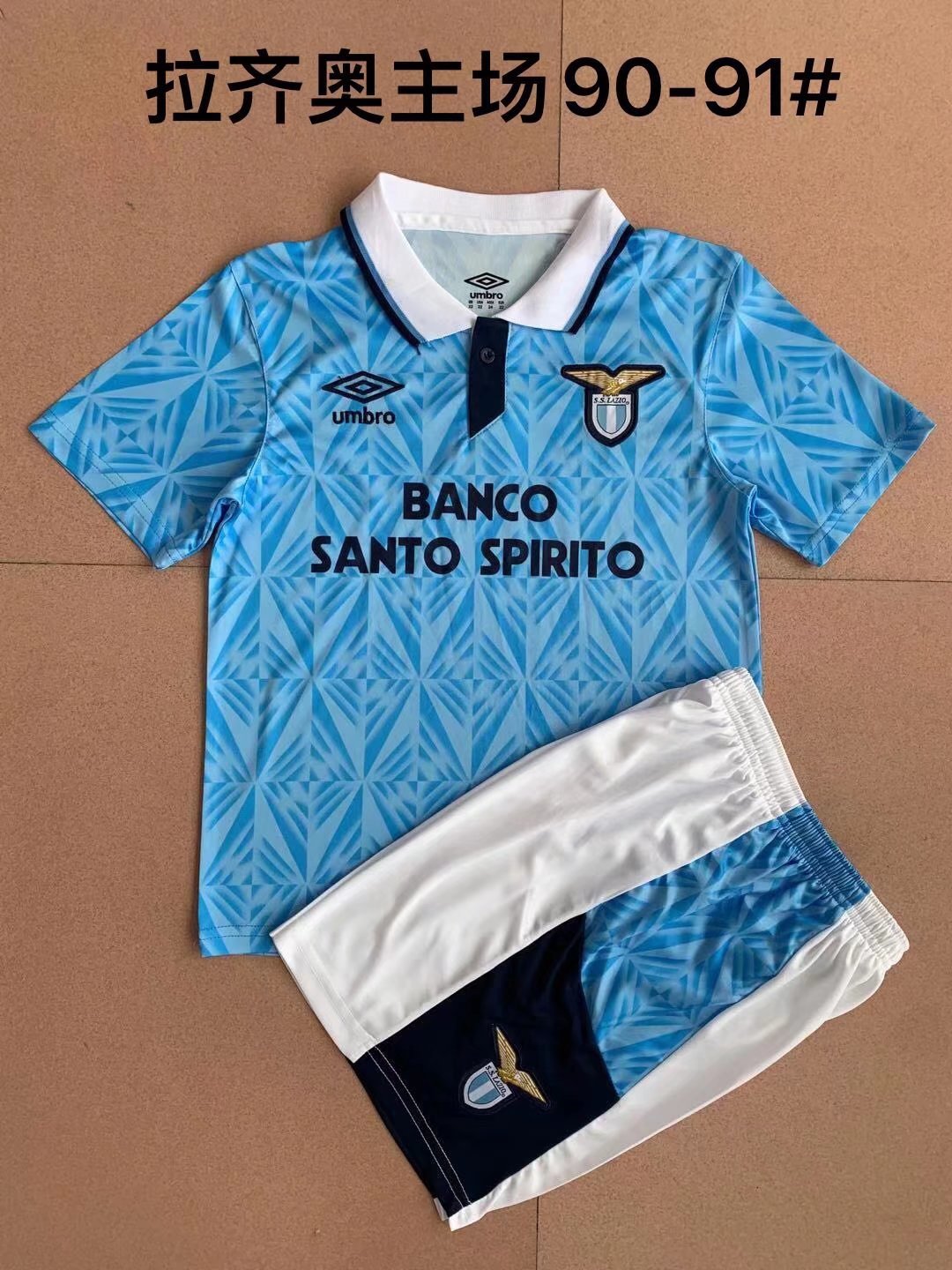 90-91 Lazio Home Retro Soccer Jerseys Yupoo 16#-2XL