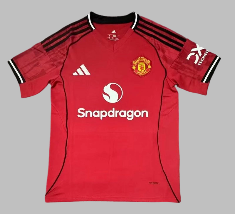 25-26 Man United Home Cheap Soccer Jerseys Yupoo