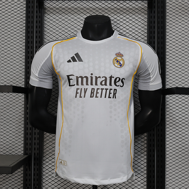 25-26 Real Madrid Home Player Version Cheap Soccer Jerseys Yupoo