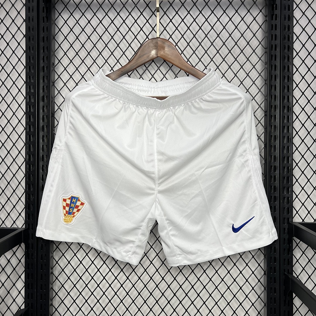 Croatia 2024/25 Euro Home Shorts