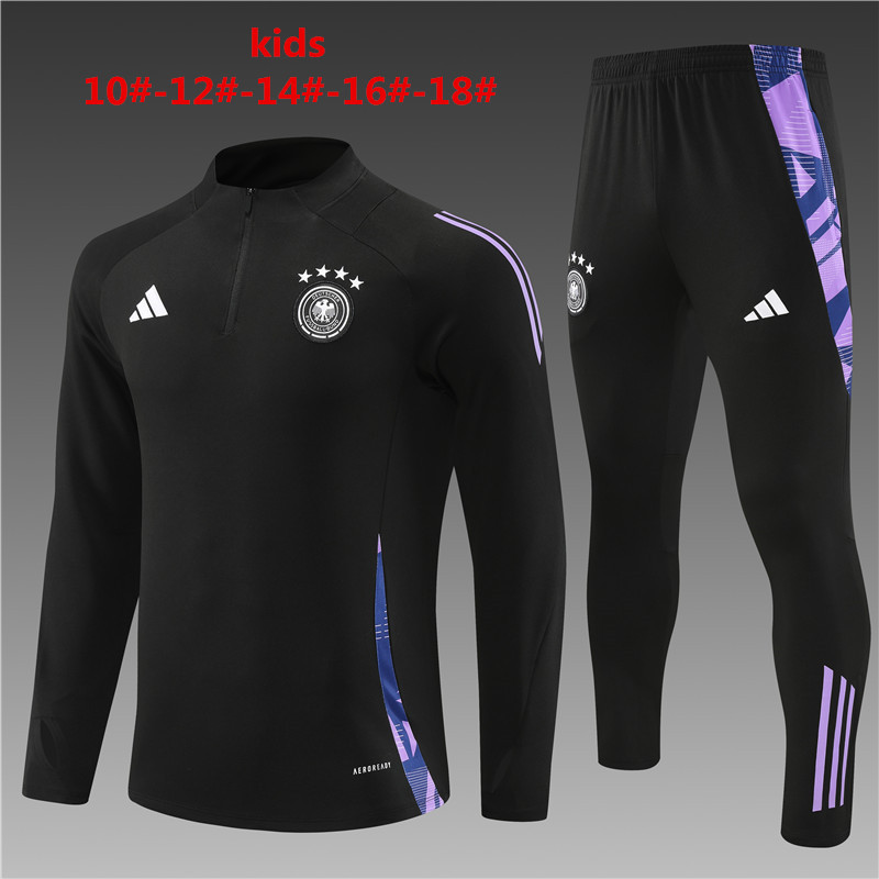 2024 Germany Kids Long Sleeve Training Suit Yupoo