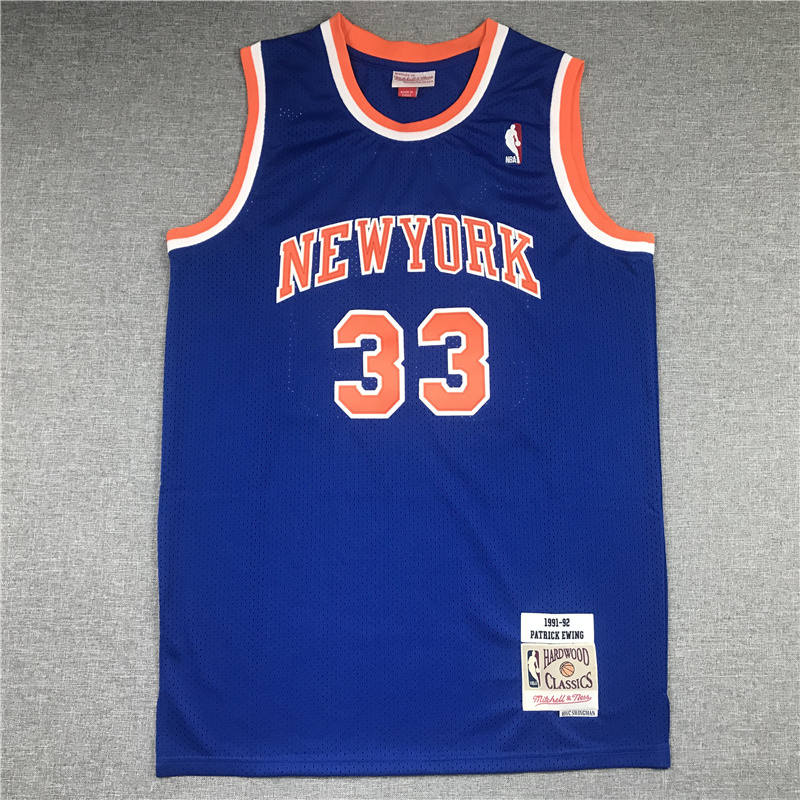 Knicks #33 Embroidery