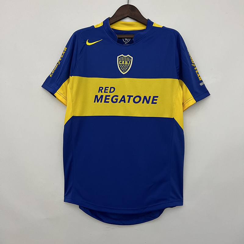 2004-05 Boca Home Retro Soccer Jerseys Yupoo