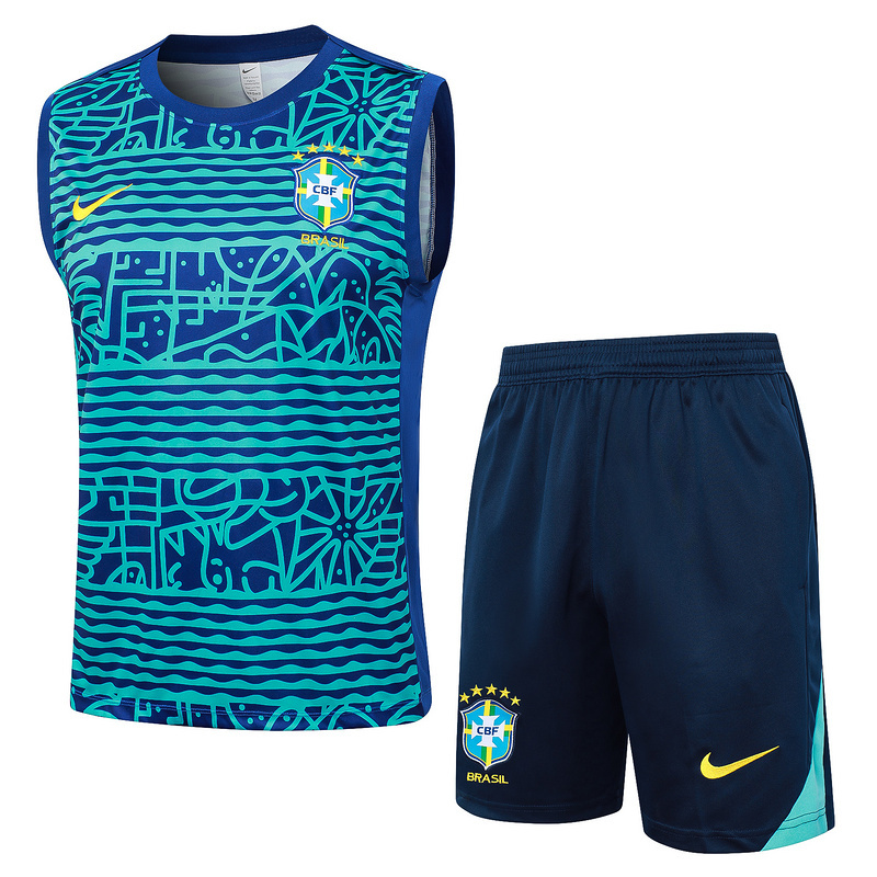 2024 Brazil Soccer Vest Yupoo