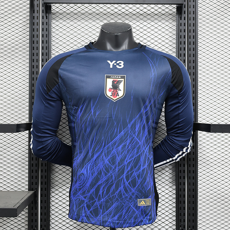 2024 Japan Home Player Version Long Sleeve Soccer Jerseys Yupoo