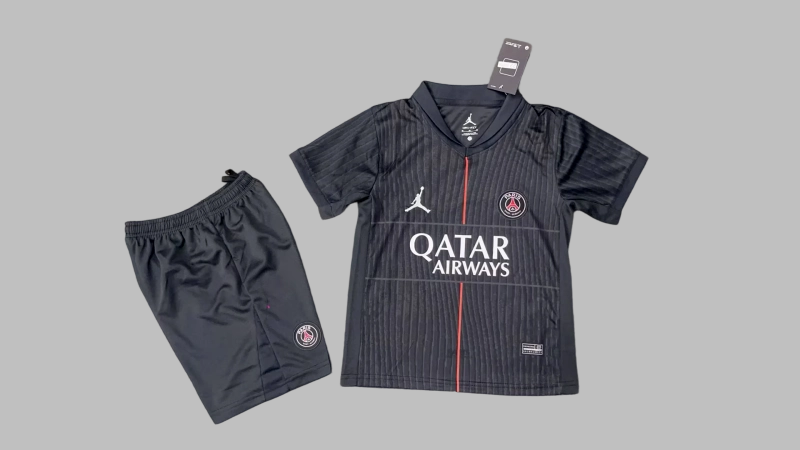 25-26 Paris Fourth Kids Cheap Soccer Jerseys Yupoo