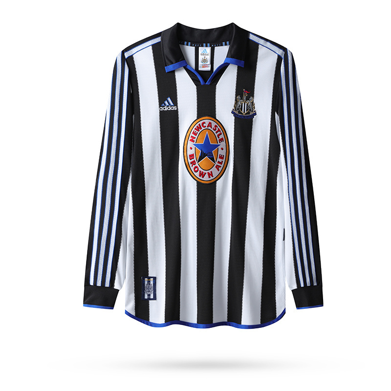 1999-00 Newcastle Home Retro Long Sleeve Soccer Jerseys Yupoo