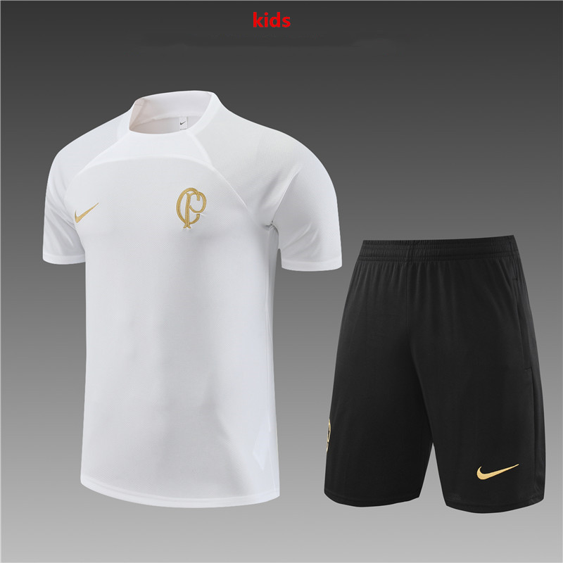 23-24 Corinthians Kids Training Soccer Jerseys Yupoo