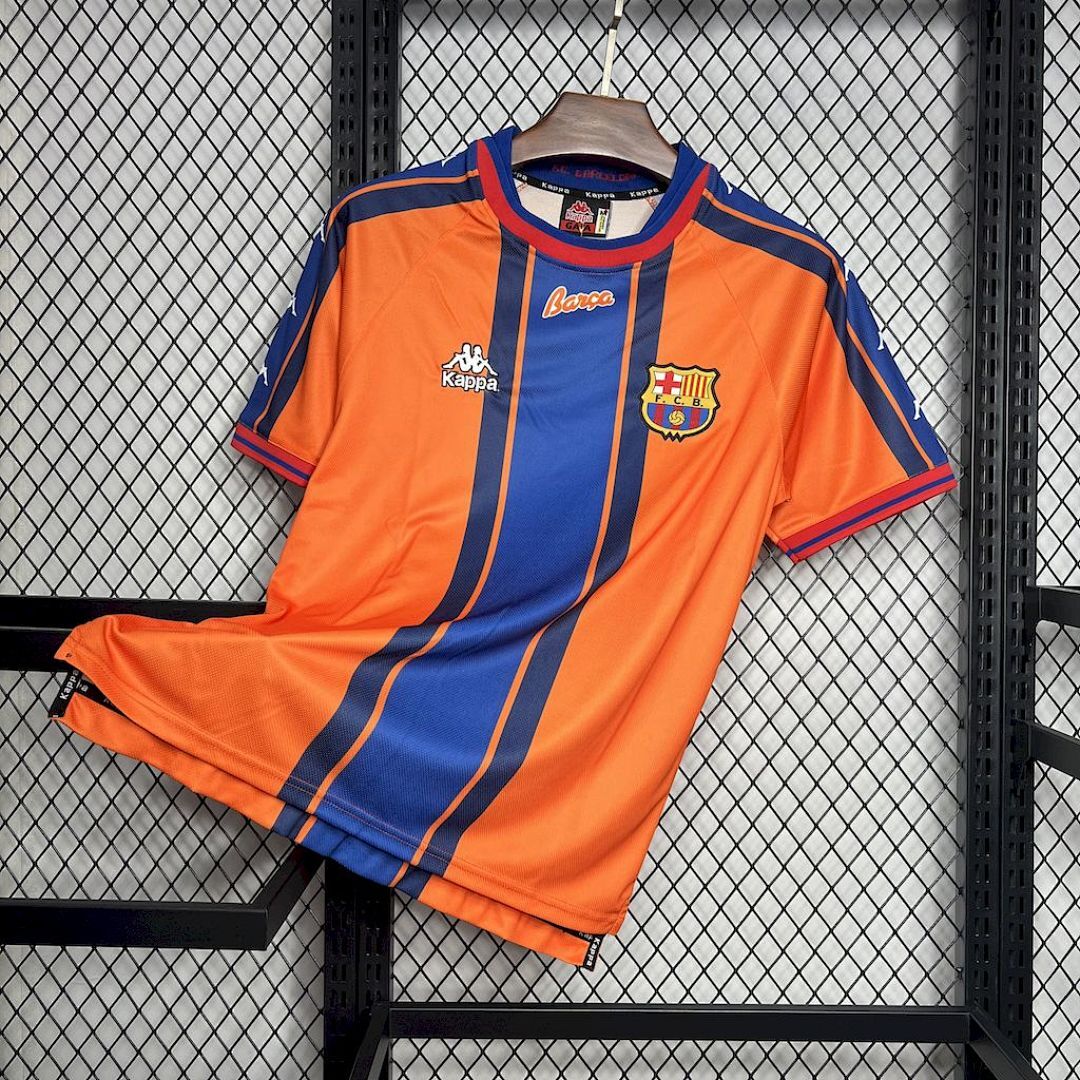 Barcelona 1997 Away Retro Jersey