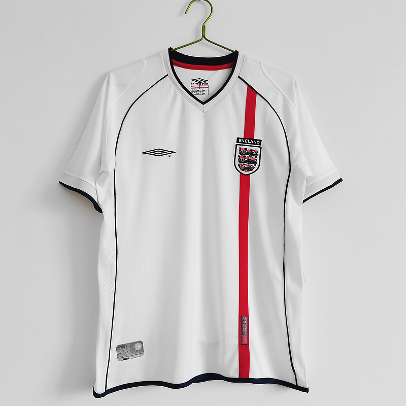 2001-03 England Home Retro Soccer Jerseys Yupoo