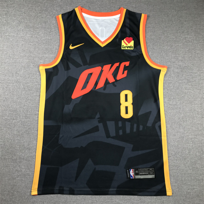 2024 Thunder #8 Embroidery