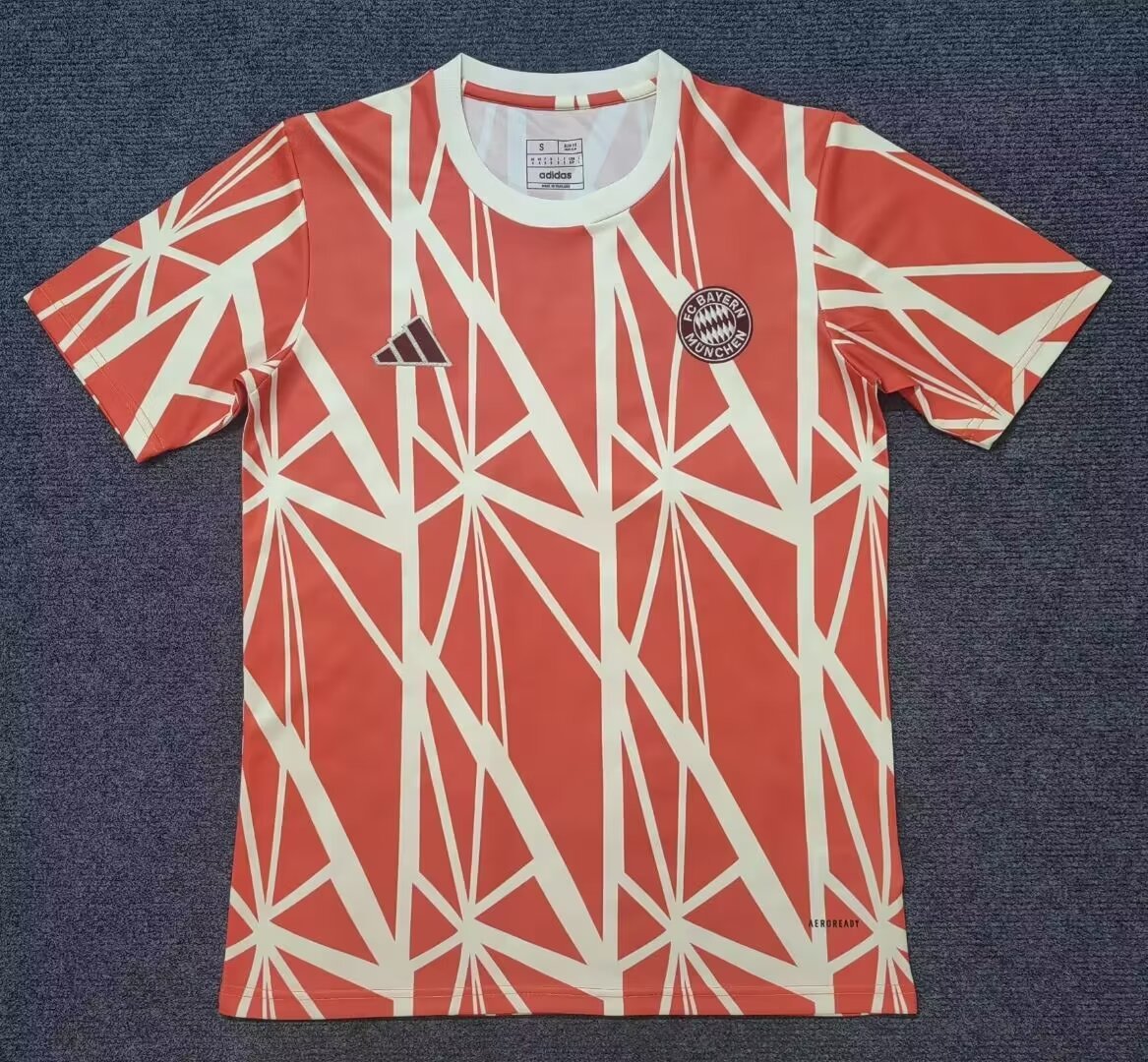 24-25 Bayern Pre-Match Soccer Jerseys Yupoo