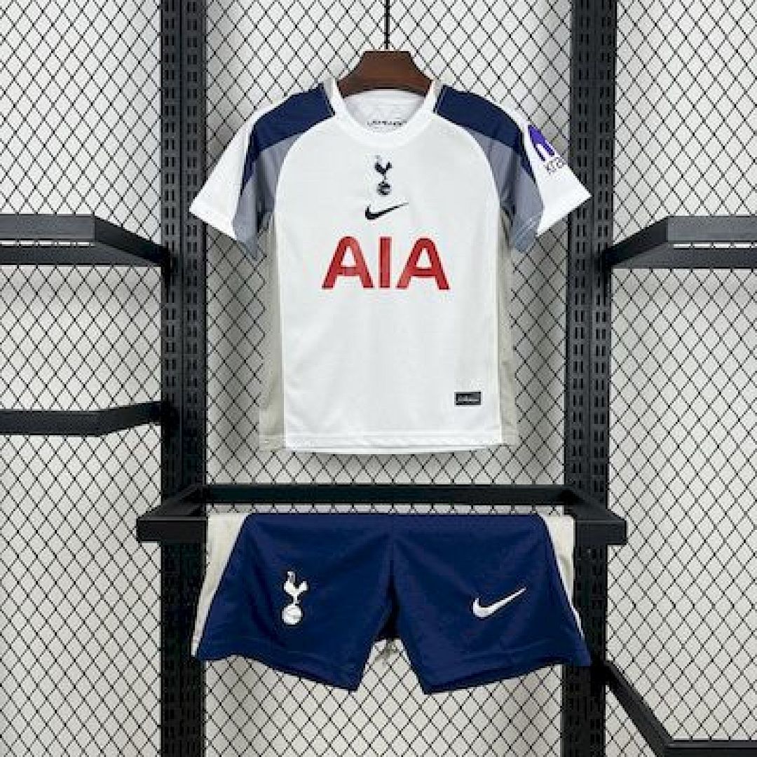 Tottenham Hotspur 2025/26 Home Kids Kit