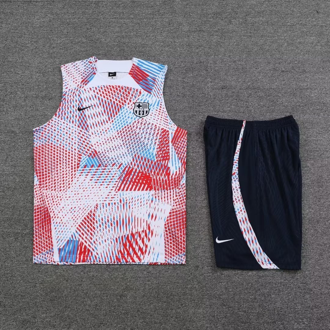 23-24 Messi GRIEZMANN Training Soccer Vest Yupoo