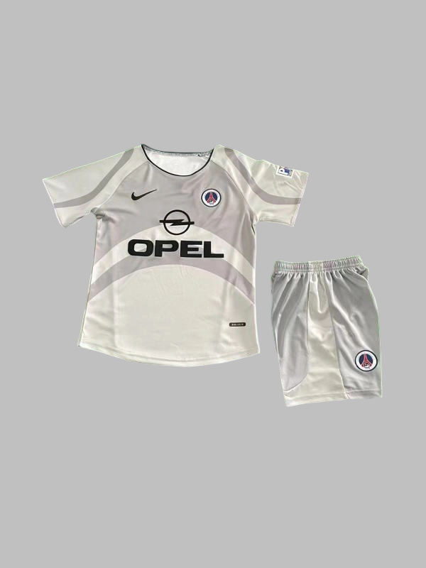 01-02 Paris Away Kids Cheap Soccer Jerseys Yupoo
