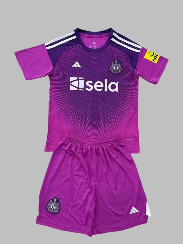 25-26 Newcastle United Goalkeeper Kids Cheap Soccer Jerseys Yupoo