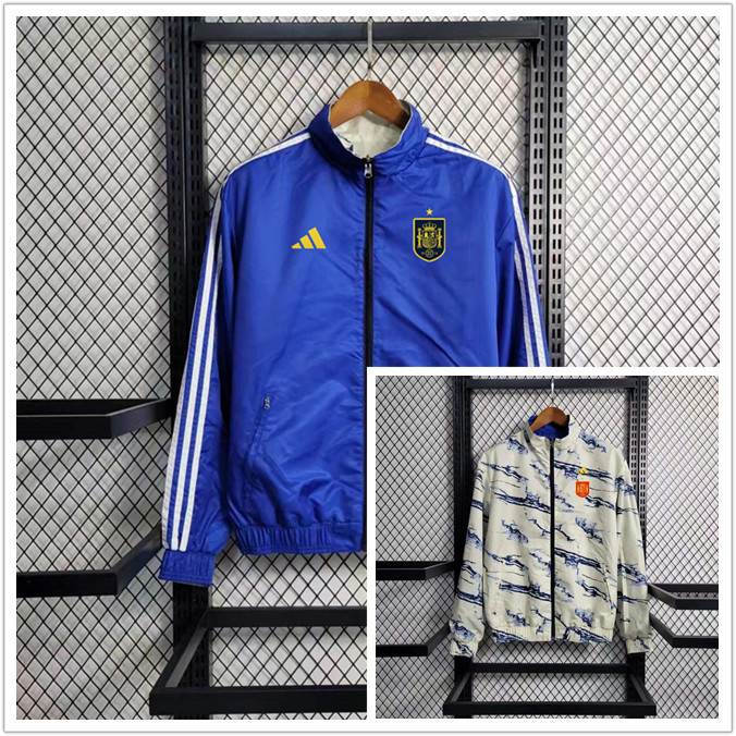23-24 Spain Both Windbreaker Jackets Yupoo