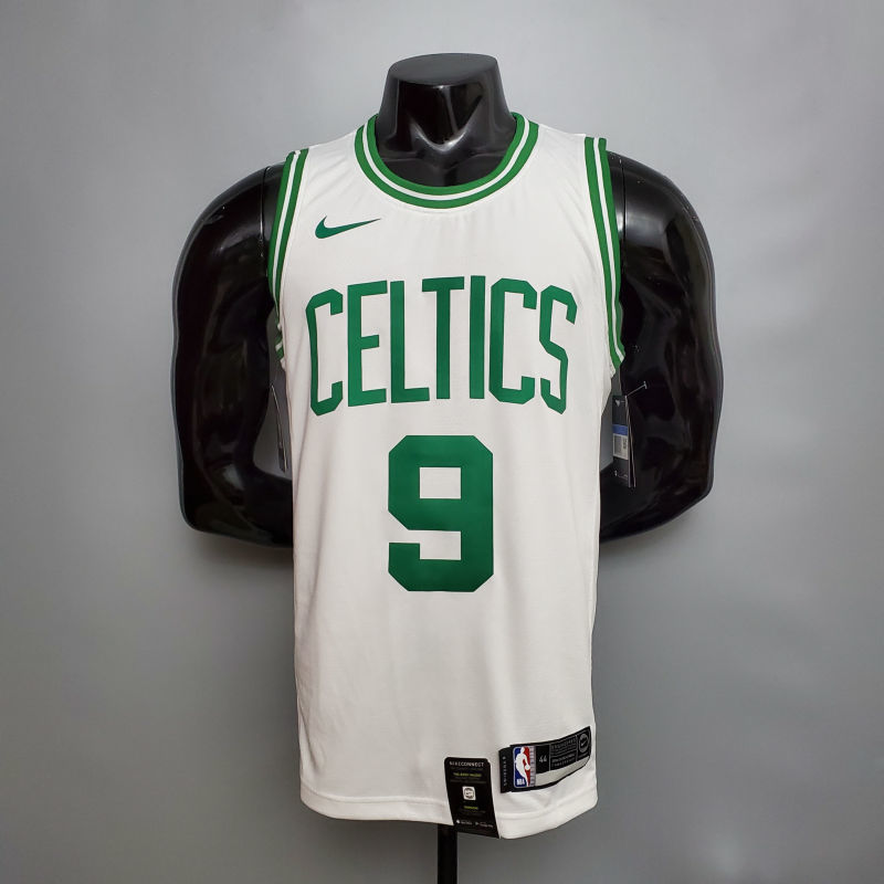 RONDO#9 Celtics White  NBA jersey Size S-XXL Nike connect recognition