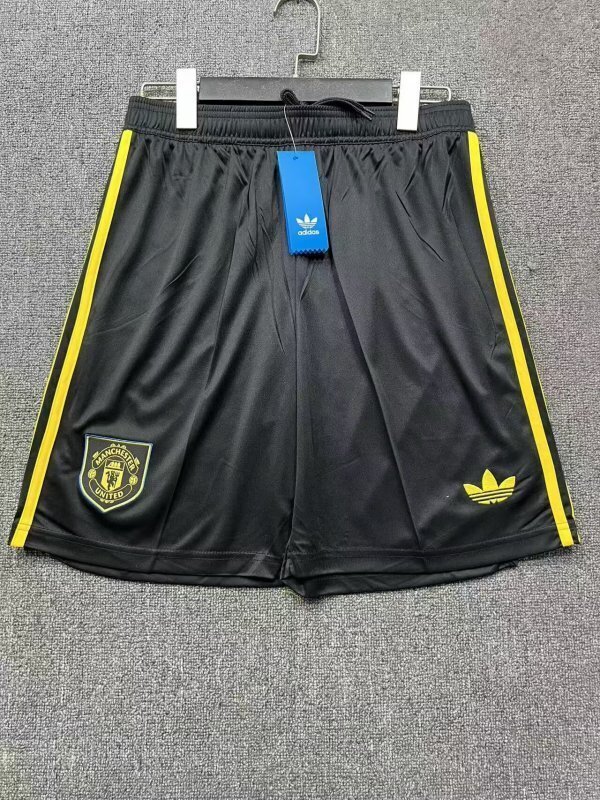 25-26 Man United Third Soccer Shorts Yupoo