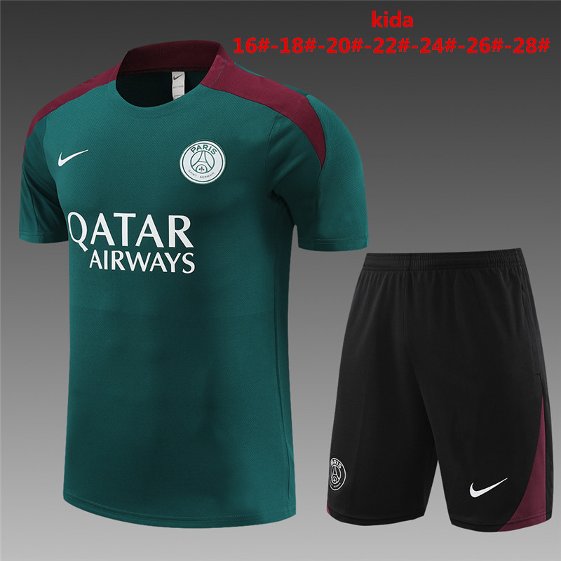 23-24 Paris Kids Training Soccer Jerseys Yupoo