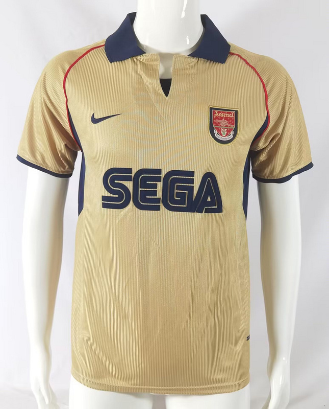 2001-02 Arsenal Away Retro Soccer Jerseys Yupoo