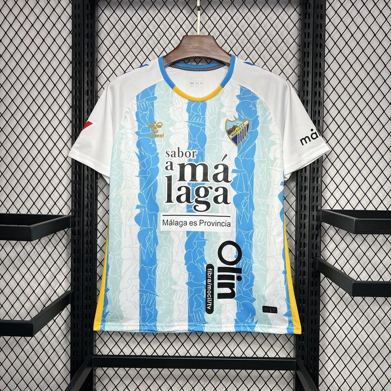 24-25 Malaga Home Soccer Jerseys Yupoo