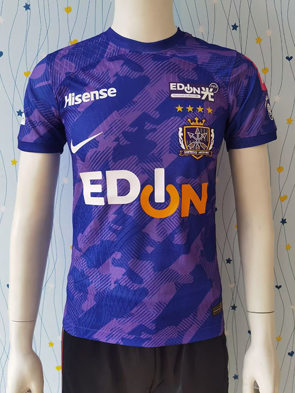 23-24 Sanfrecce Hiroshima Home Player Version Soccer Jerseys Yupoo