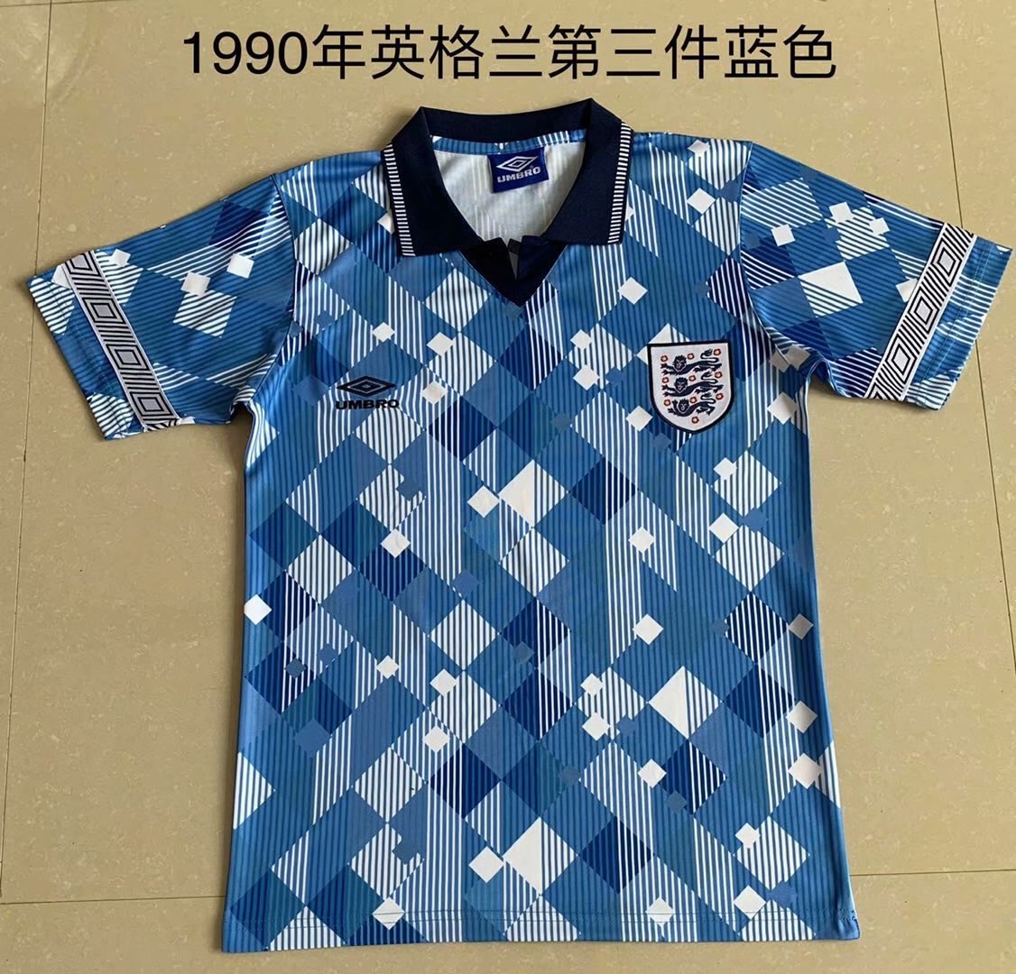 1990 England Third Retro Soccer Jerseys Yupoo