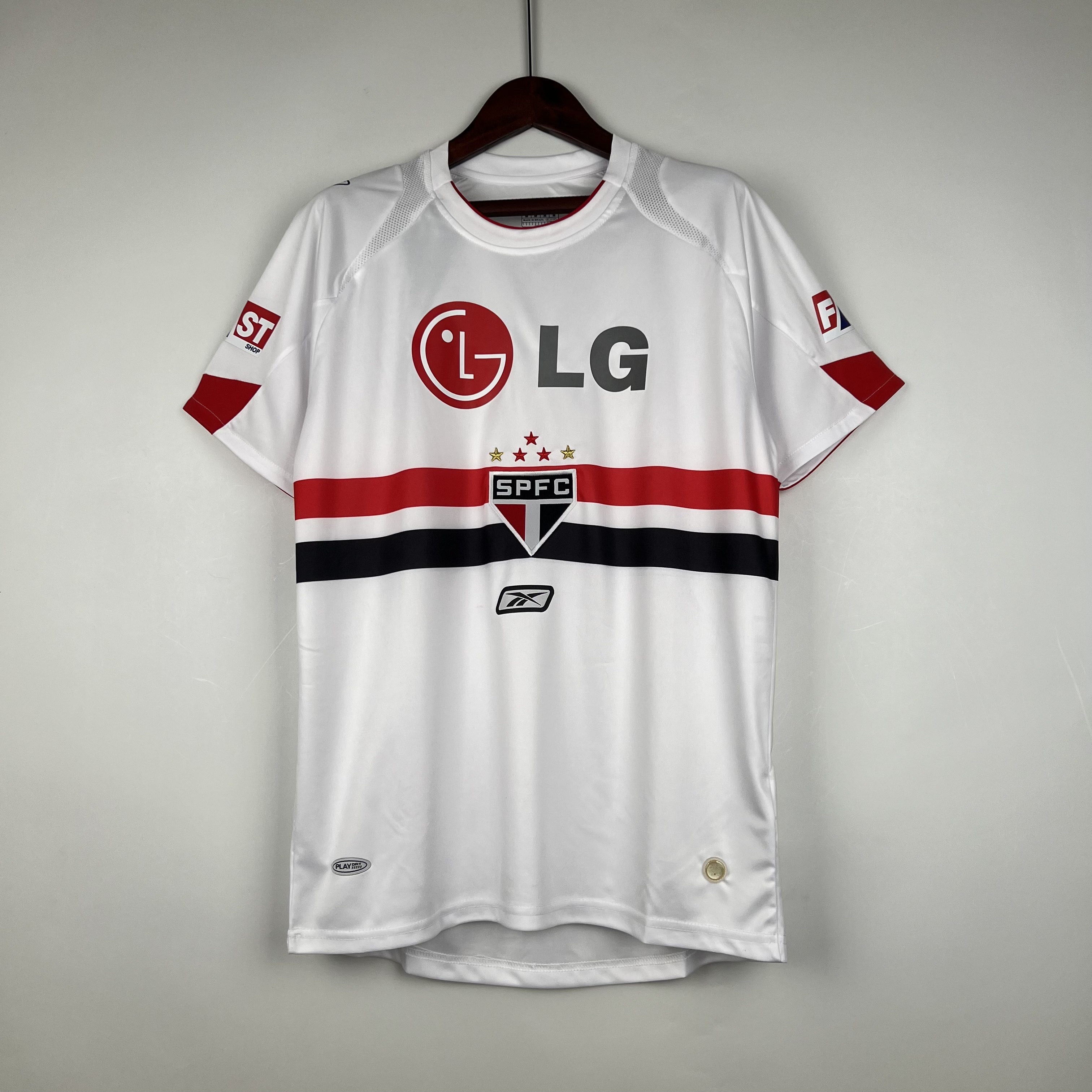 07-08 Sao Paulo Home Retro Soccer Jerseys Yupoo