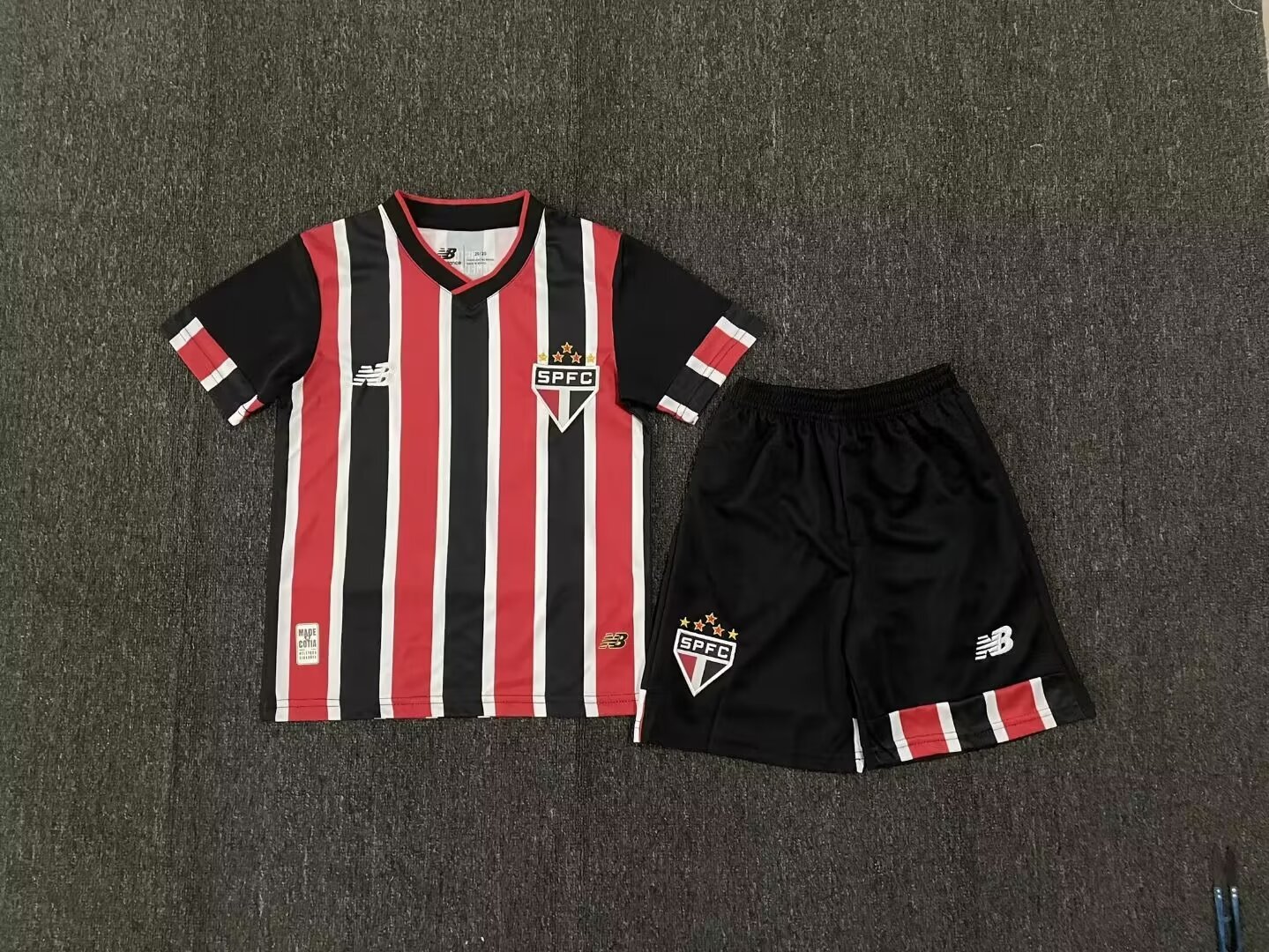 24-25 Sao Paulo Away Kids Soccer Jerseys Yupoo