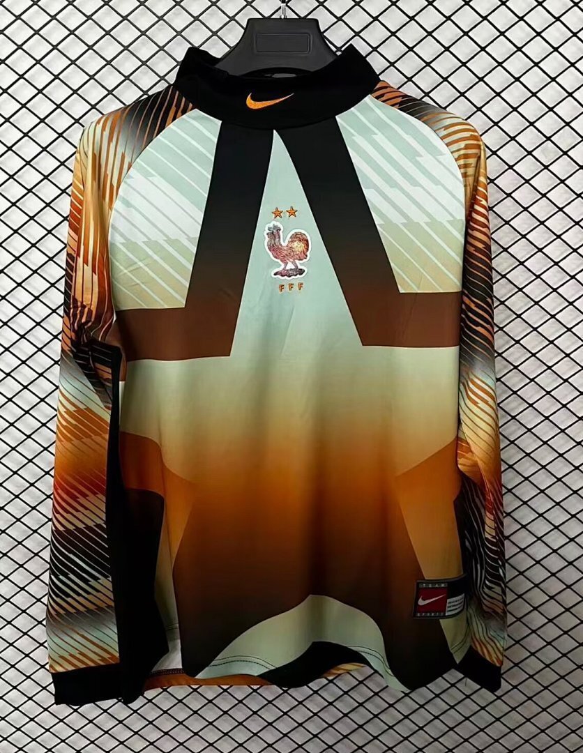 25-26 France Goalkeeper Cheap Soccer Jerseys Yupo